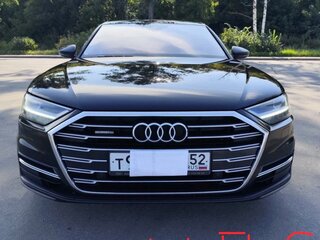 2018 Audi A8 55 TFSI IV (D5), чёрный, 4600000 рублей, вид 1