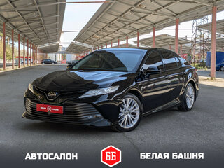 2020 Toyota Camry VIII (XV70), чёрный, 3200000 рублей, вид 1