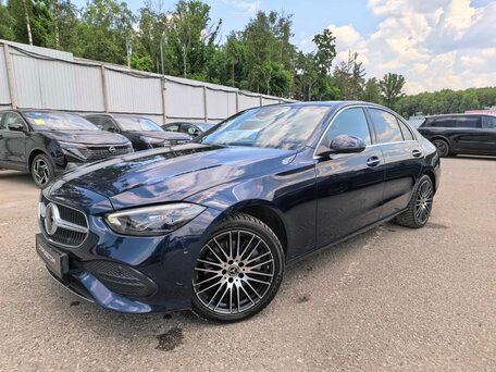 2022 Mercedes-Benz C-Класс 200 V (W206), синий, 4300000 рублей, вид 3