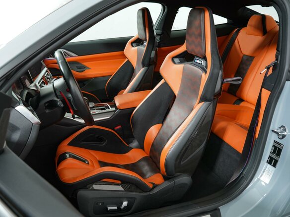 2021 BMW M4 Competition Package G82/G83, серый, 8330000 рублей - вид 12