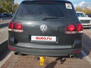 2007 Volkswagen Touareg I Рестайлинг, чёрный, 950000 рублей, вид 4