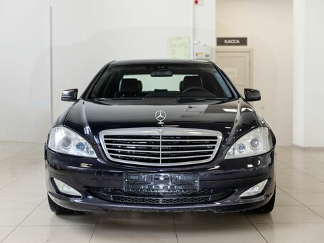 2008 Mercedes-Benz S-Класс 550 V (W221), синий, 1000000 рублей, вид 2