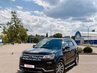 2018 Ford Explorer V Рестайлинг 2, чёрный, 2200000 рублей, вид 1