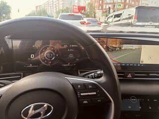 2020 Hyundai Elantra VII (CN7), синий, 1735000 рублей, вид 5