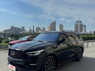 2021 Infiniti QX80 I Рестайлинг 3, чёрный, 7600000 рублей, вид 1