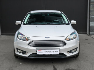 2017 Ford Focus III Рестайлинг, серебристый, 1260000 рублей, вид 2