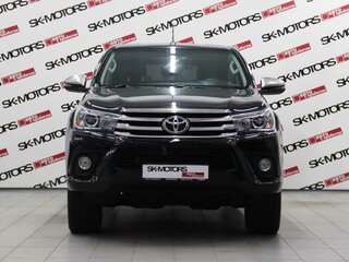 2017 Toyota Hilux VIII, чёрный, 2950550 рублей, вид 2