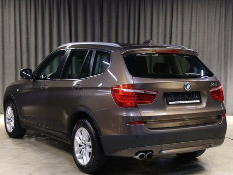 2013 BMW X3 28i xDrive II (F25), коричневый, 1449000 рублей, вид 4