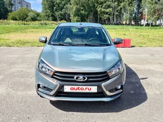 2021 Lada (ВАЗ) Vesta I, серый, 1145000 рублей, вид 2