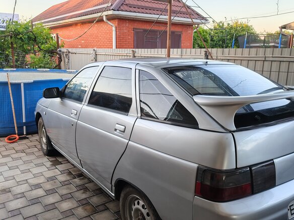 2002 Lada (ВАЗ) 2112, серебристый, 200000 рублей - вид 2