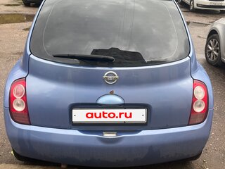 2003 Nissan Micra III (K12), синий, 260000 рублей, вид 5