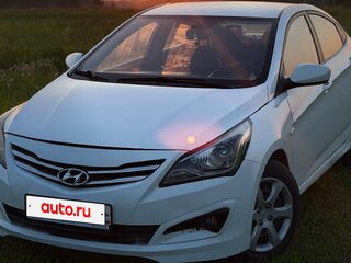 2016 Hyundai Solaris I Рестайлинг, белый, 650000 рублей, вид 2