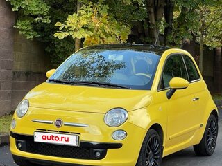 2012 Fiat 500 II, жёлтый, 750000 рублей, вид 3