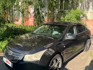 2012 Chevrolet Cruze I, чёрный, 690000 рублей, вид 1