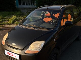 2007 Chevrolet Spark II, чёрный, 290000 рублей, вид 1