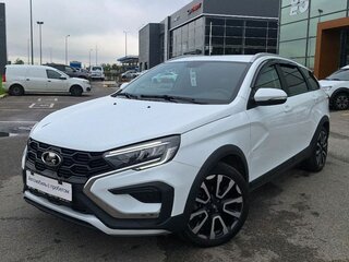 2024 Lada (ВАЗ) Vesta SW Cross I Рестайлинг (NG), белый, 1345000 рублей, вид 1