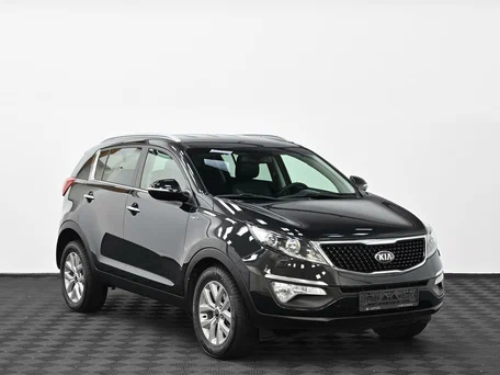 2014 Kia Sportage III Рестайлинг, чёрный, 1105000 рублей, вид 1