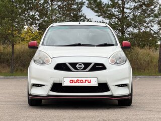 2015 Nissan March IV (K13) Рестайлинг, белый, 730000 рублей, вид 2