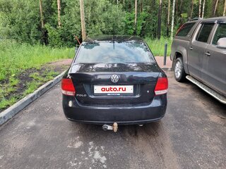 2013 Volkswagen Polo V, чёрный, 580000 рублей, вид 4