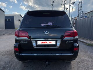 2012 Lexus LX 570 III Рестайлинг, чёрный, 3100000 рублей, вид 4