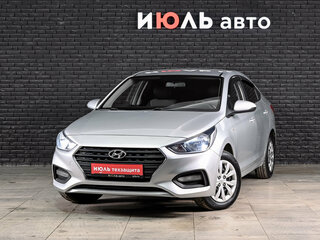 2018 Hyundai Solaris II, серебристый, 1180000 рублей, вид 1