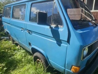 1984 Volkswagen Transporter T3, голубой, 180000 рублей, вид 3