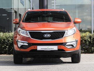 2014 Kia Sportage III Рестайлинг, оранжевый, 1500000 рублей, вид 3