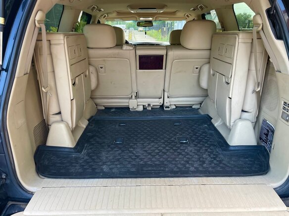 2008 Lexus LX 570 III, чёрный - вид 10