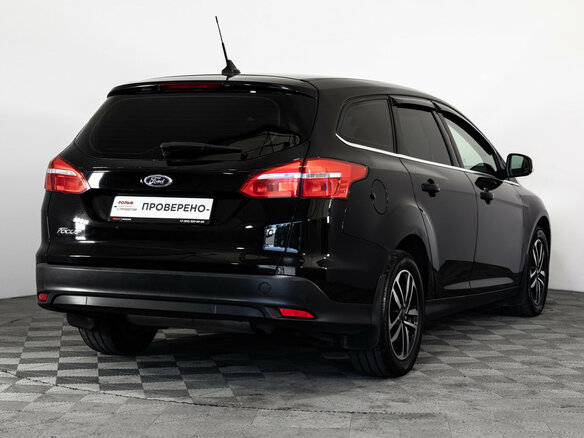 2016 Ford Focus III Рестайлинг, чёрный - вид 4