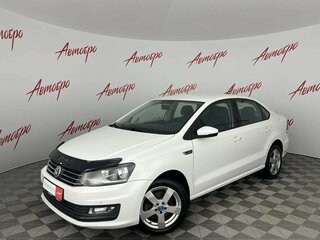 2018 Volkswagen Polo V Рестайлинг, белый, 960000 рублей, вид 1