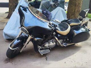 2001 Yamaha XV 1600 Road Star, чёрный, 600000 рублей, вид 1
