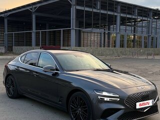 2021 Genesis G70 I Рестайлинг, серый, 3400000 рублей, вид 2