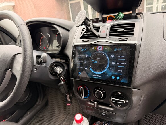 2024 Lada (ВАЗ) Granta I Рестайлинг, чёрный, 750000 рублей - вид 8