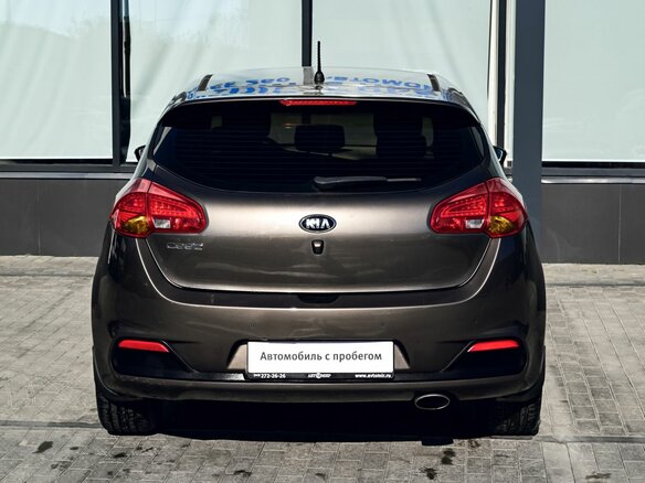 2014 Kia Ceed II, коричневый, 1259000 рублей - вид 3