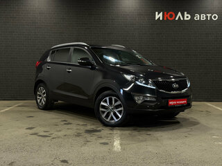 2014 Kia Sportage III Рестайлинг, чёрный, 1599000 рублей, вид 3