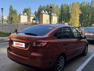 2014 Lada (ВАЗ) Granta I, оранжевый, 500000 рублей, вид 5