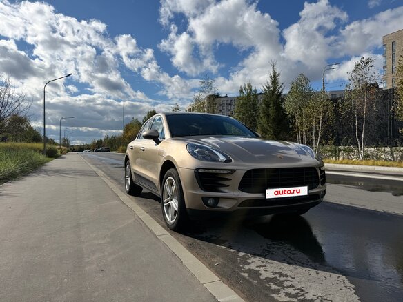 2017 Porsche Macan S Diesel I, коричневый, 3850000 рублей