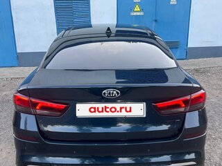 2018 Kia Optima IV Рестайлинг, синий, 1900000 рублей, вид 2