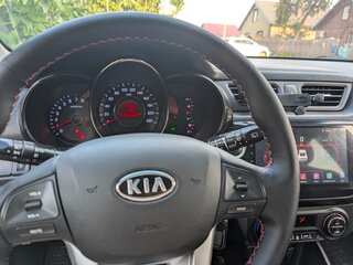 2012 Kia Rio 5-speed III, голубой, 750000 рублей, вид 4
