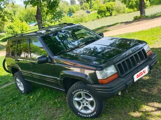 1998 Jeep Grand Cherokee I (ZJ) Рестайлинг, чёрный, 1200000 рублей, вид 3