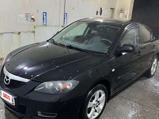 2006 Mazda 3 I (BK) Рестайлинг, чёрный, 320000 рублей, вид 1