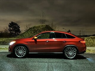 2016 Mercedes-Benz GLE Coupe AMG 43 AMG I (C292), красный, 4000000 рублей, вид 1