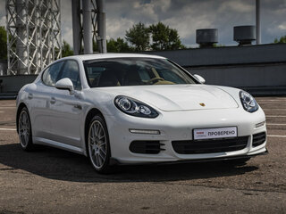 2013 Porsche Panamera Diesel I Рестайлинг, белый, 3125000 рублей, вид 3
