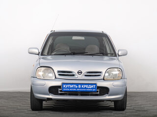 2001 Nissan March II (K11), серебристый, 349000 рублей, вид 3