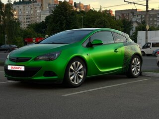 2011 Opel Astra GTC J Рестайлинг, зелёный, 930000 рублей, вид 2