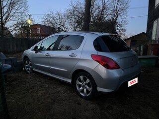 2012 Peugeot 308 I Рестайлинг, серебристый, 450000 рублей, вид 5