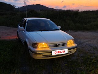 1999 Toyota Tercel V (L50) Рестайлинг, белый, 220000 рублей, вид 1