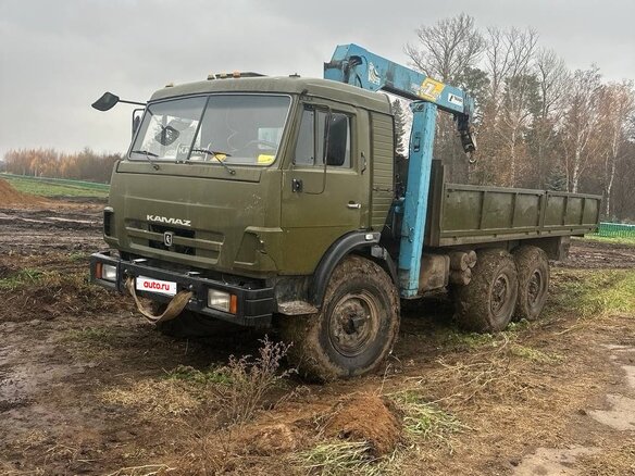 1991 КамАЗ 4310, зелёный, 1300000 рублей