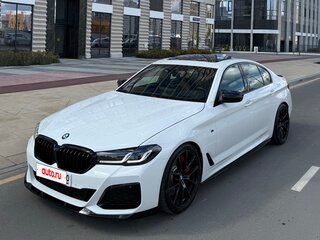 2020 BMW 5 серии 530i xDrive VII (G30/G31/G38) Рестайлинг, белый, 4700000 рублей, вид 1