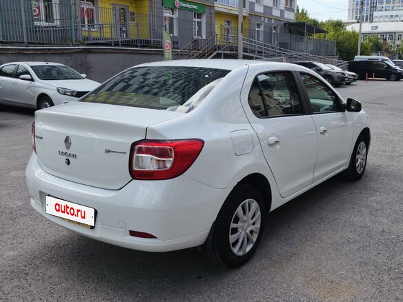 2018 Renault Logan II, белый, 880000 рублей - вид 6